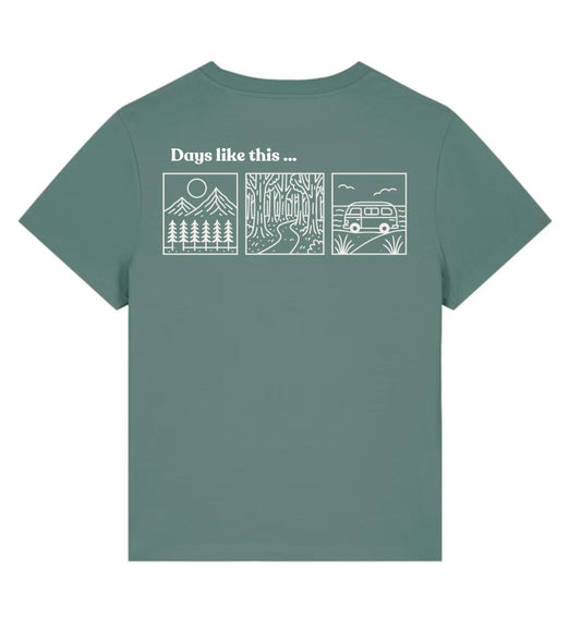 ‘Days Like This’ Summer Organic Cotton Tee