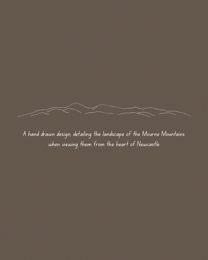 Mourne Landscape' Organic Sweatshirt