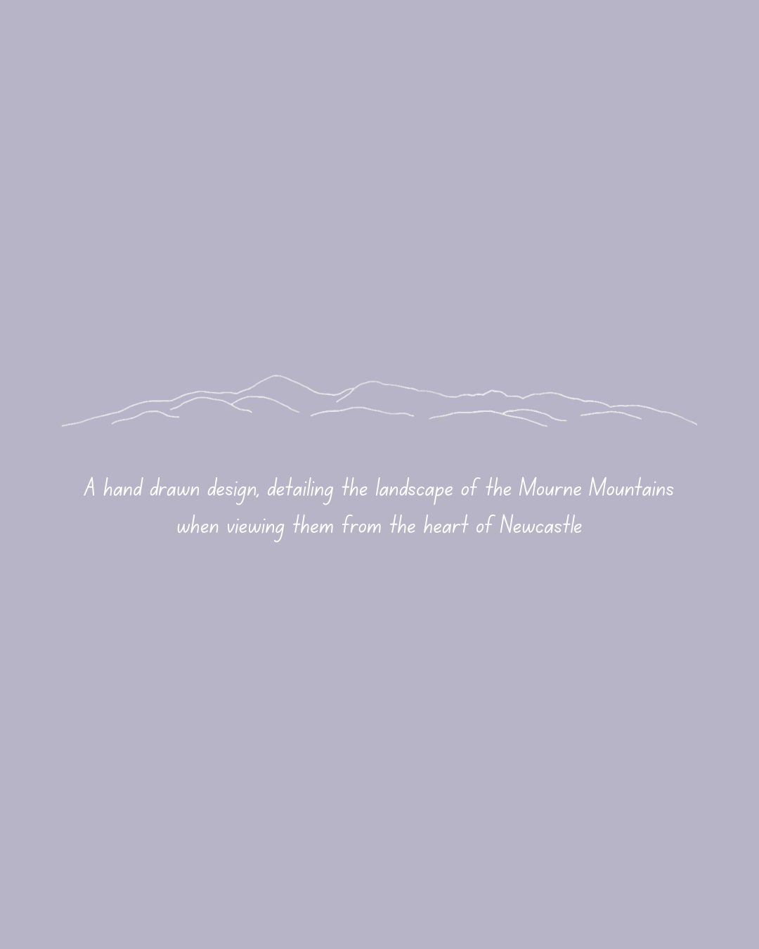 Mourne Landscape' Organic Tee